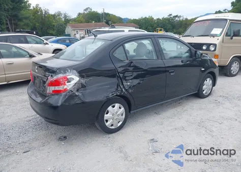 2019 Mitsubishi Mirage Es из США, поврежденный, VIN ML32F3FJ2KHF01894